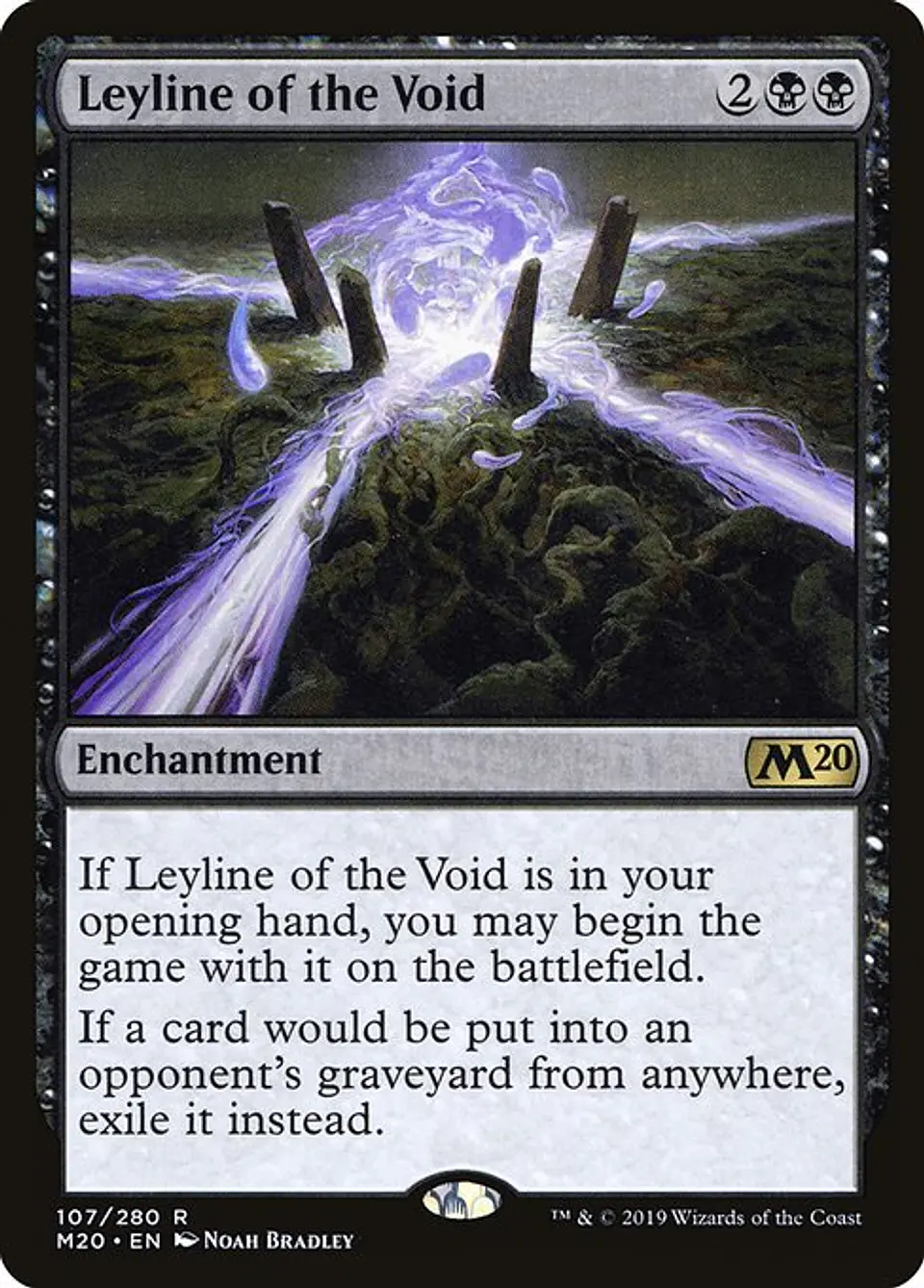 Carta Magic - Leyline of the Void - Idioma: Ingles - Edicion: Core Set 2020 1