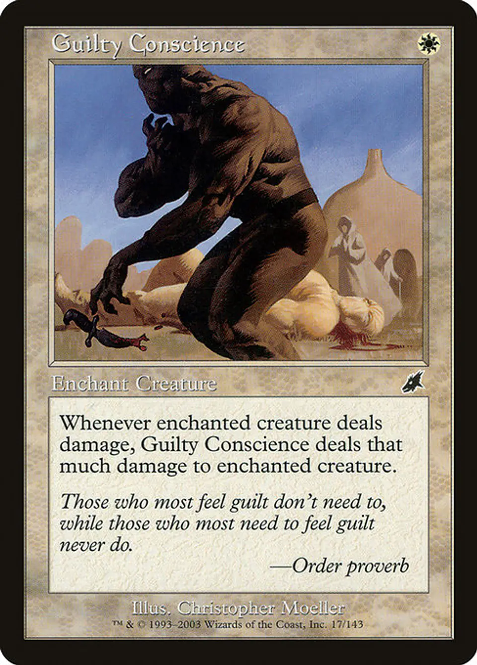 Carta Magic - Guilty Conscience - Idioma: Ingles - Edicion: Scourge 1