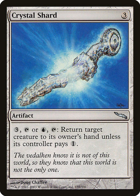 Carta Magic - Crystal Shard - Idioma: Español - Edicion: Mirrodin