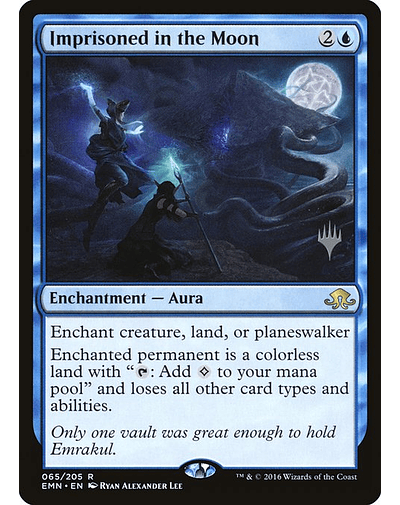 Carta Magic - FOIL Imprisoned in the Moon - Idioma: Ingles - Edicion: Eldritch Moon Promos