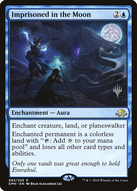 Carta Magic - FOIL Imprisoned in the Moon - Idioma: Ingles - Edicion: Eldritch Moon Promos