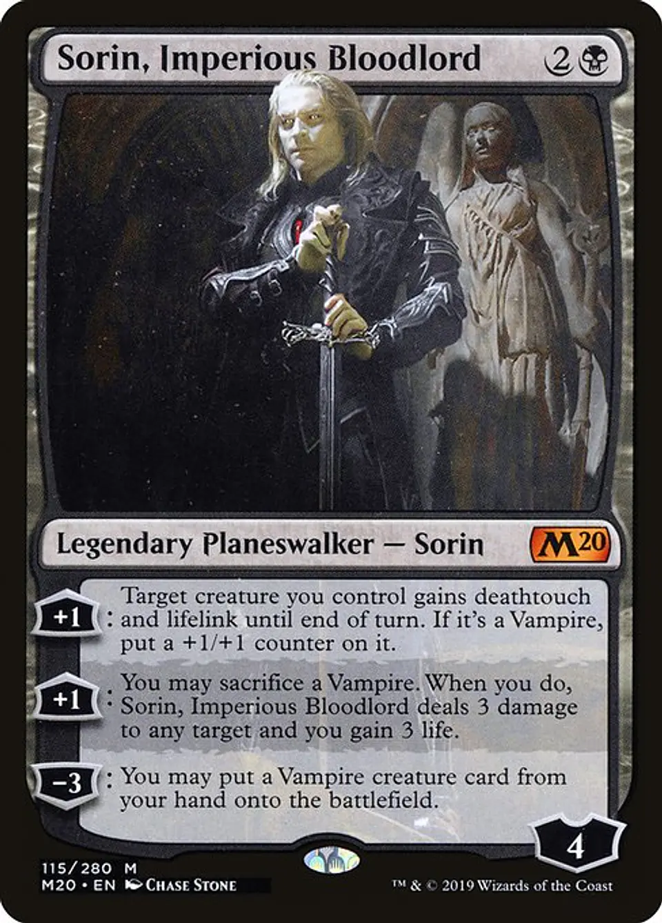Carta Magic - Sorin, Imperious Bloodlord - Idioma: Ingles - Edicion: Core Set 2020 1