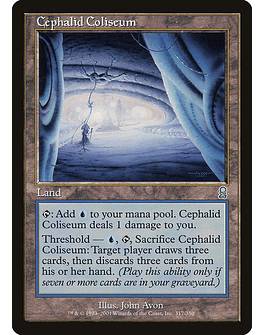 Carta Magic - Cephalid Coliseum - Idioma: Español - Edicion: Odyssey