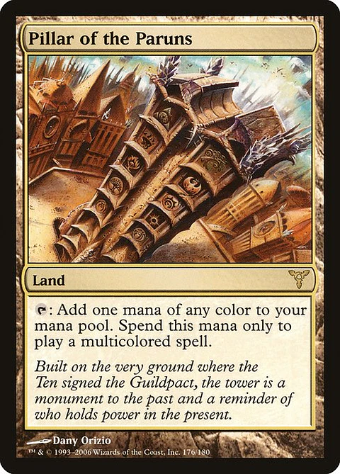 Carta Magic - Pillar of the Paruns - Idioma: Ingles - Edicion: Dissension