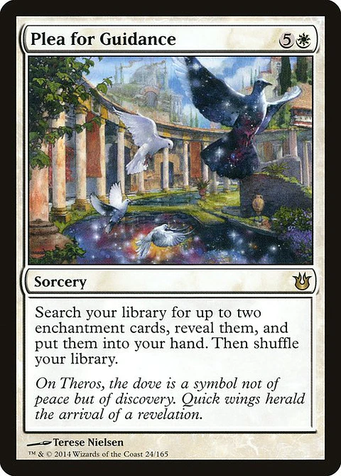 Carta Magic - FOIL Plea for Guidance - Idioma: Español - Edicion: Born of the Gods