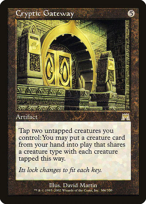 Carta Magic - Cryptic Gateway - Idioma: Ingles - Edicion: Onslaught