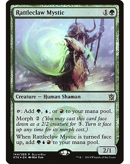 Carta Magic - FOIL Rattleclaw Mystic - Idioma: Español - Edicion: Khans of Tarkir Promos