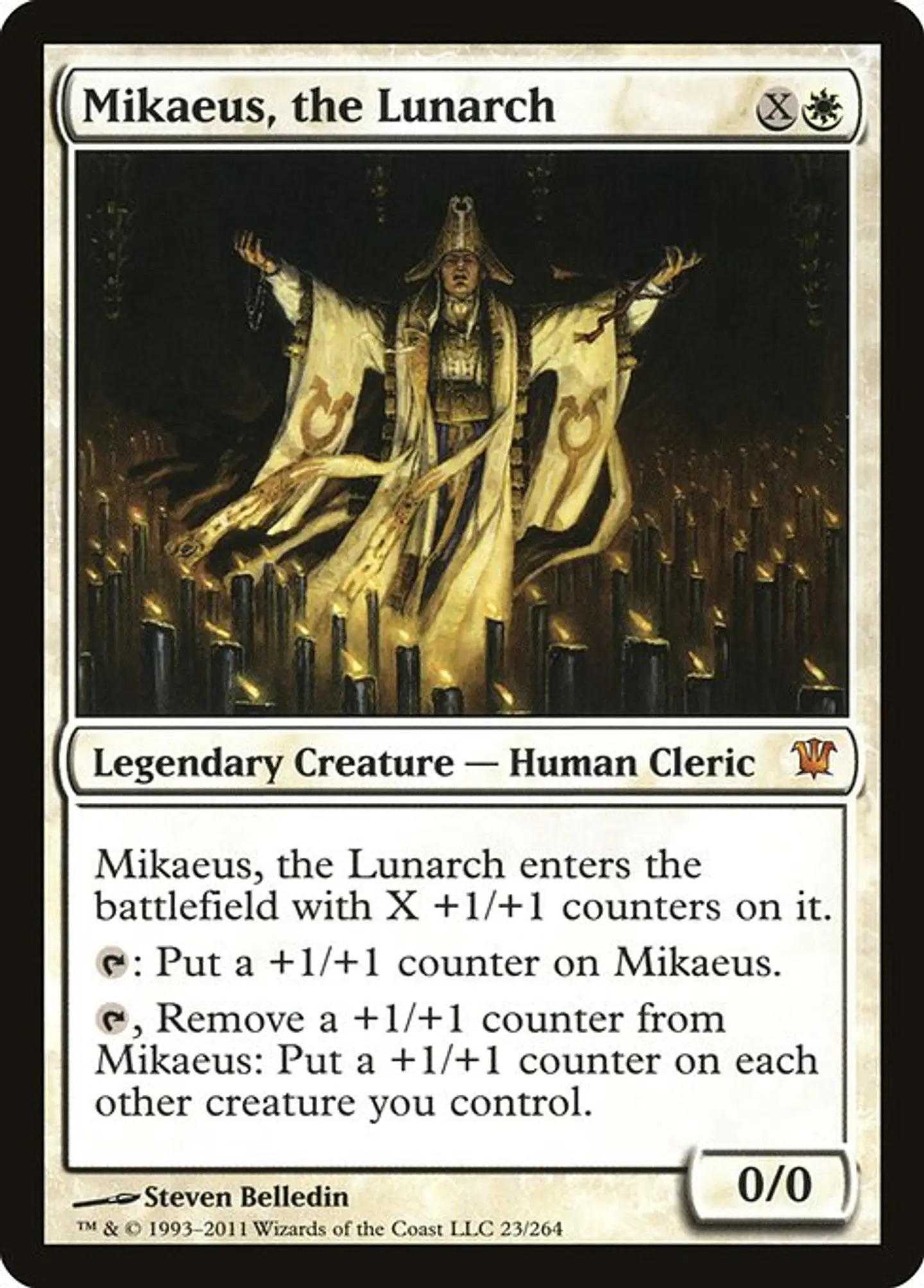 Carta Magic - FOIL Mikaeus, the Lunarch - Idioma: Ingles - Edicion: Innistrad 1