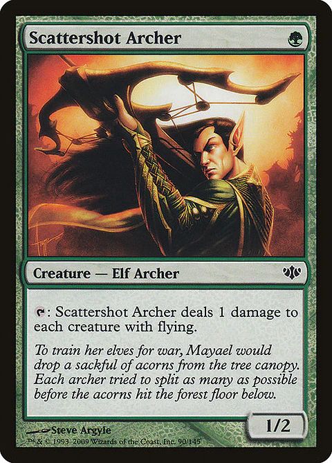 Carta Magic - FOIL Scattershot Archer - Idioma: Ingles - Edicion: Conflux