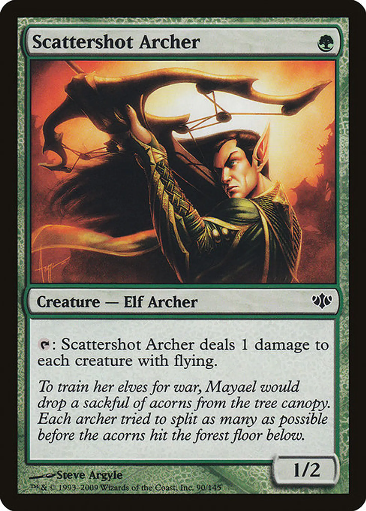 Carta Magic - FOIL Scattershot Archer - Idioma: Ingles - Edicion: Conflux 1