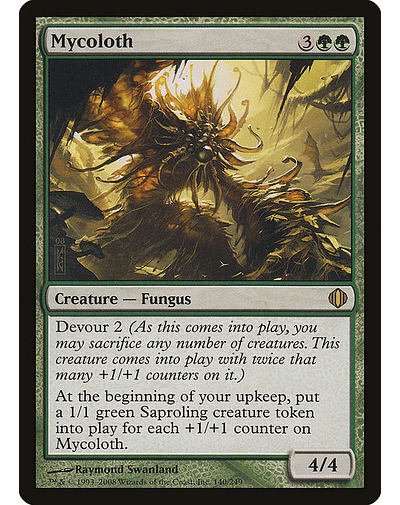 Carta Magic - FOIL Mycoloth - Idioma: Español - Edicion: Shards of Alara