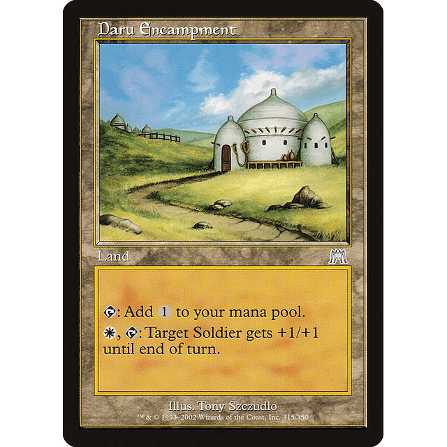 Carta Magic - FOIL Daru Encampment - Idioma: Ingles - Edicion: Onslaught