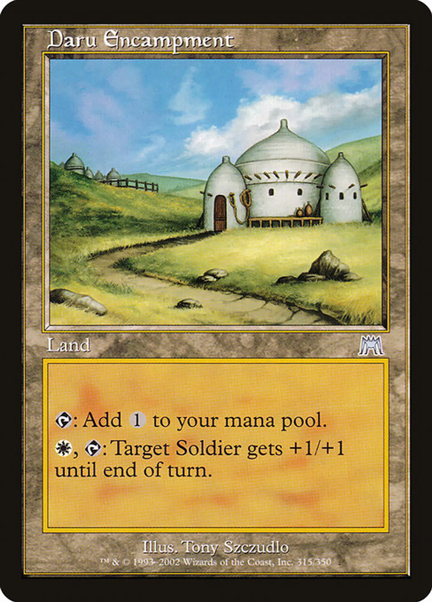 Carta Magic - FOIL Daru Encampment - Idioma: Ingles - Edicion: Onslaught 1