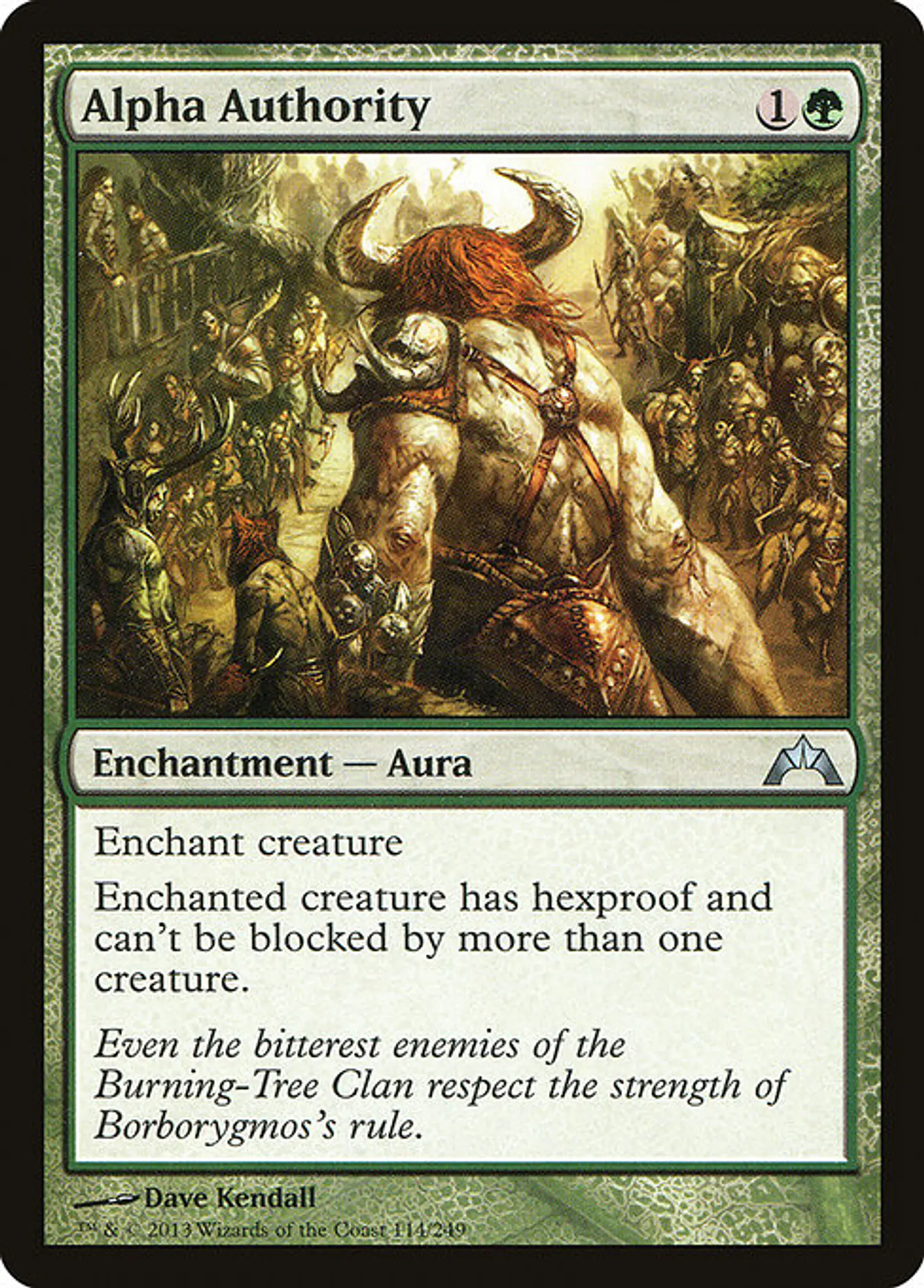 Carta Magic - Alpha Authority - Idioma: Ingles - Edicion: Gatecrash 1