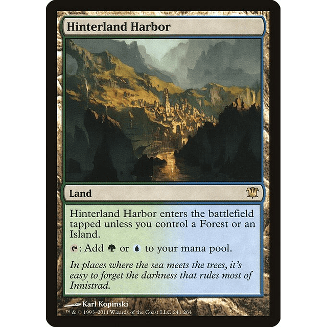 Carta Magic - Hinterland Harbor - Idioma: Ingles - Edicion: Innistrad