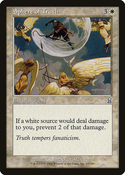 Carta Magic - FOIL Sphere of Truth - Idioma: Ingles - Edicion: Odyssey