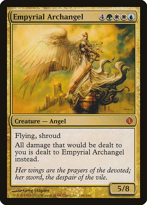 Carta Magic - Empyrial Archangel - Idioma: Ingles - Edicion: Shards of Alara