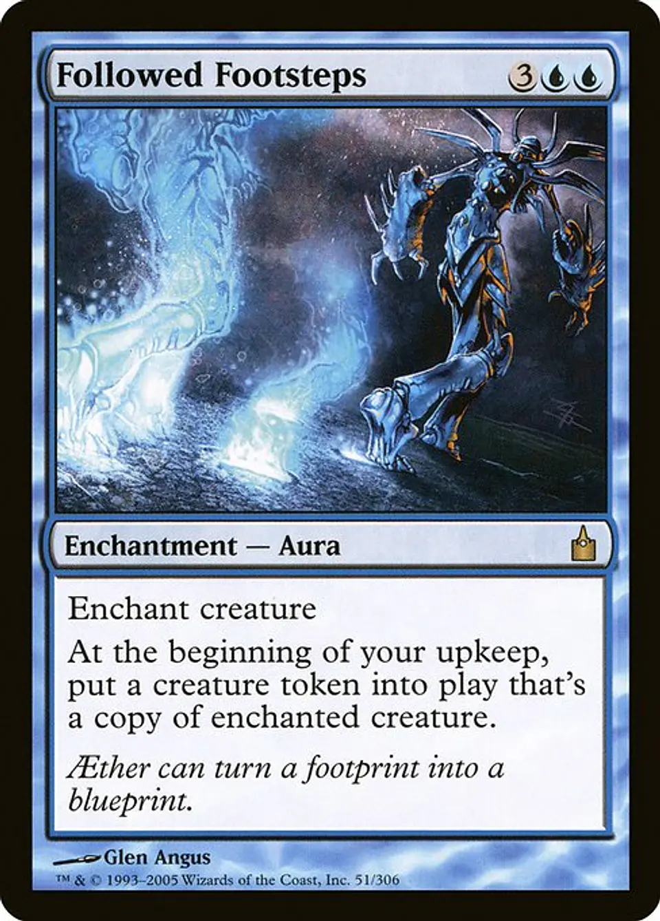 Carta Magic - Followed Footsteps - Idioma: Ingles - Edicion: Ravnica: City of Guilds 1