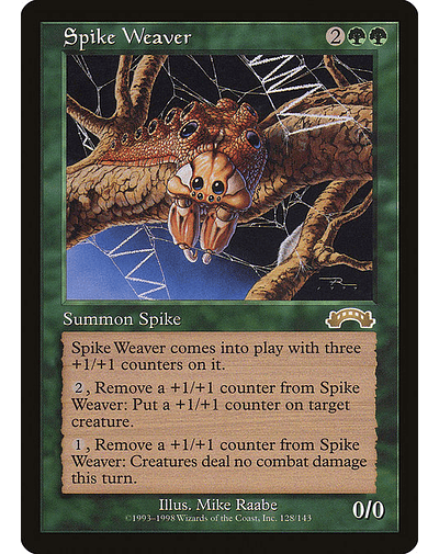 Carta Magic - Spike Weaver - Idioma: Español - Edicion: Exodus