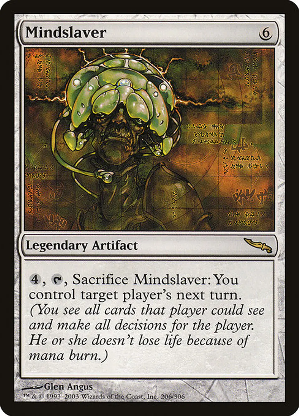 Carta Magic - Mindslaver - Idioma: Español - Edicion: Mirrodin 1