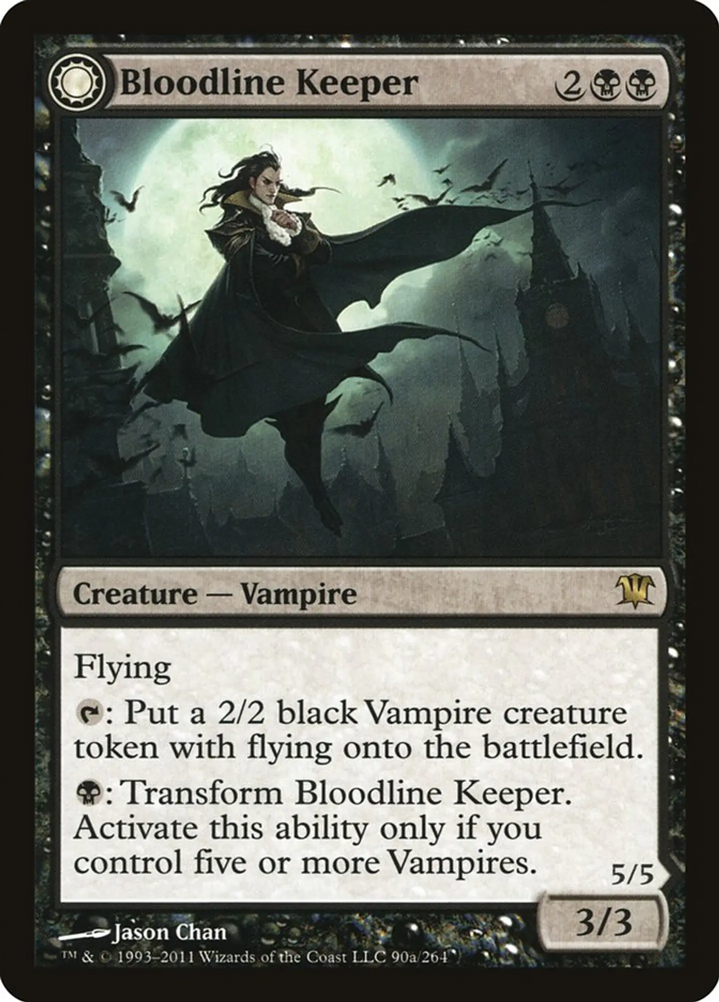 Carta Magic - Bloodline Keeper // Lord of Lineage - Idioma: Ingles - Edicion: Innistrad 1