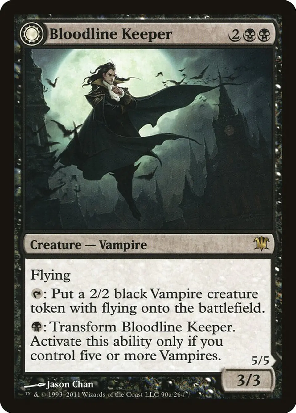 Carta Magic - Bloodline Keeper // Lord of Lineage - Idioma: Ingles - Edicion: Innistrad 1