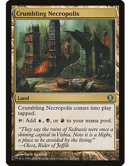 Carta Magic - Crumbling Necropolis - Idioma: Ingles - Edicion: Shards of Alara