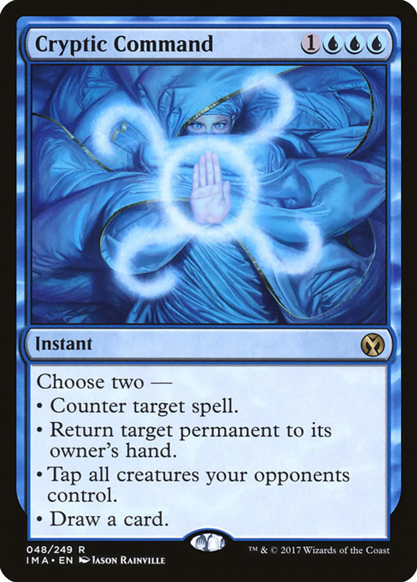 Carta Magic - Cryptic Command - Idioma: Ingles - Edicion: Iconic Masters 1