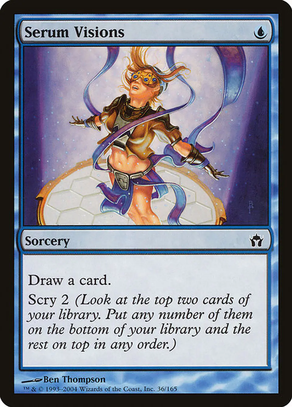 Carta Magic - Serum Visions - Idioma: Español - Edicion: Fifth Dawn 1