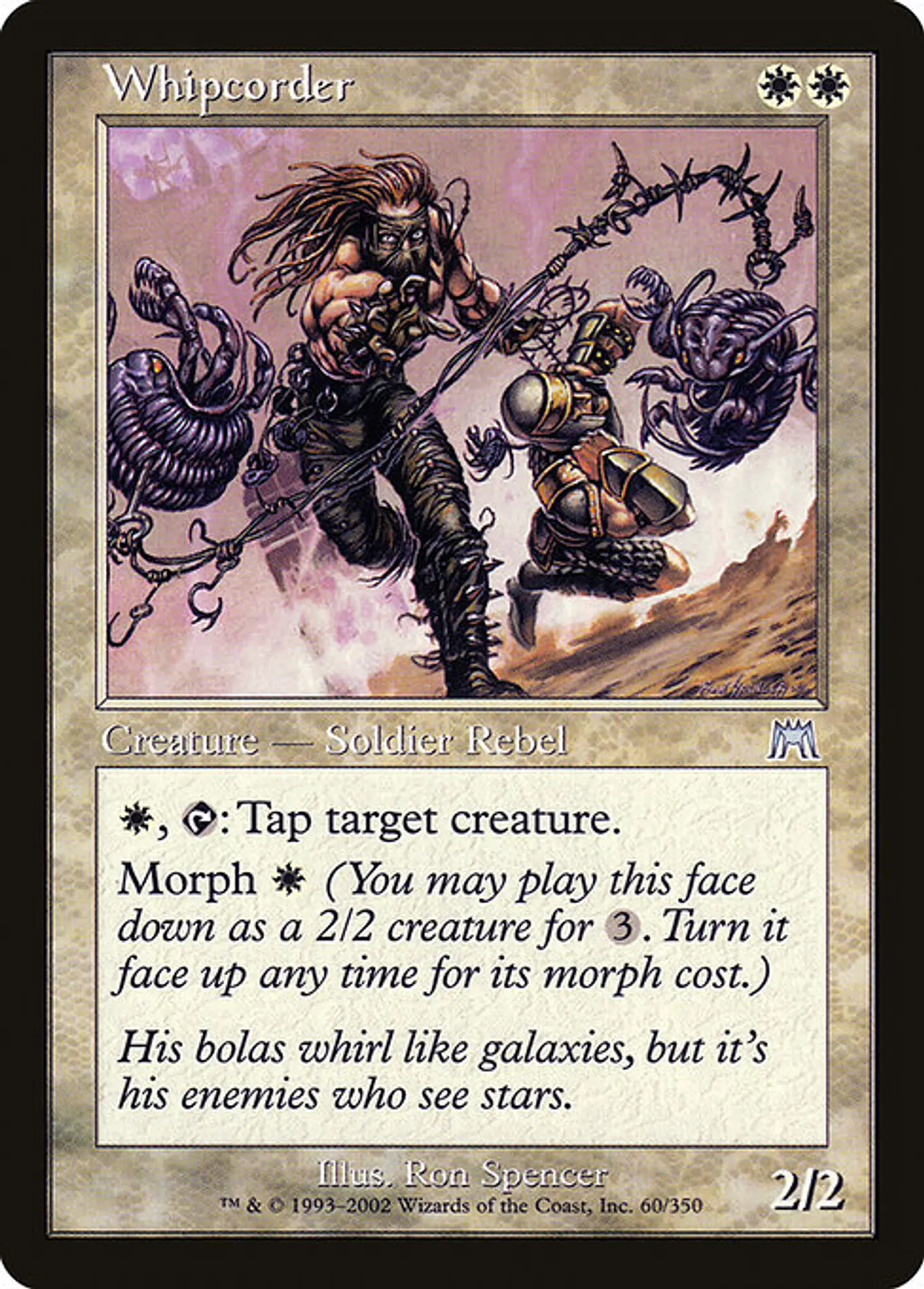 Carta Magic - FOIL Whipcorder - Idioma: Ingles - Edicion: Onslaught 1