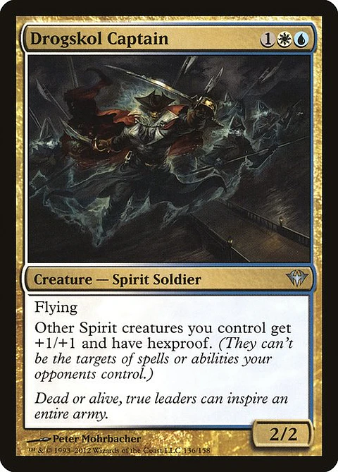 Carta Magic - FOIL Drogskol Captain - Idioma: Ingles - Edicion: Dark Ascension