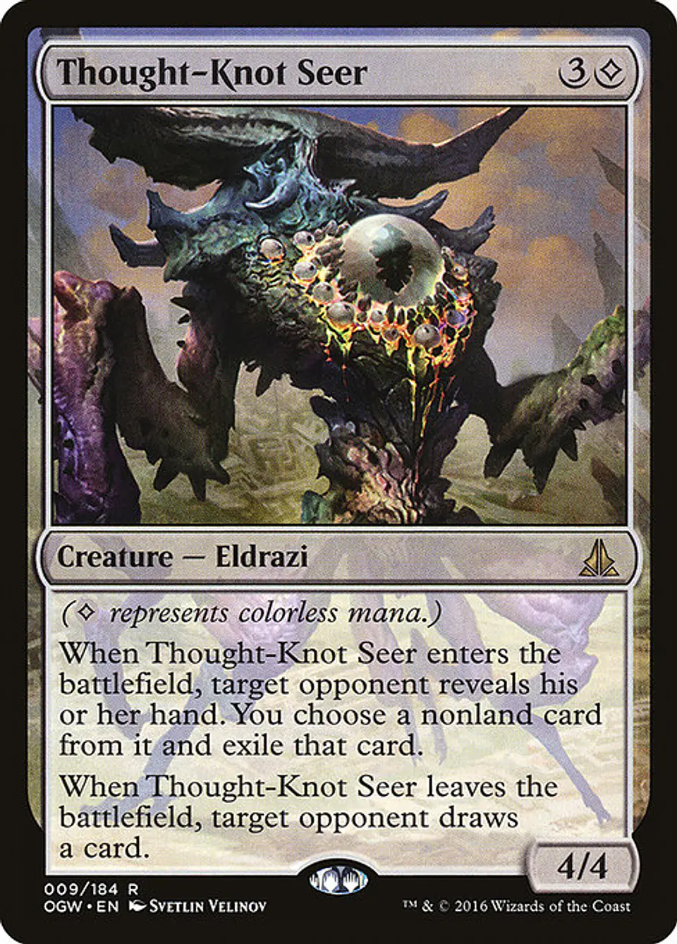 Carta Magic - Thought-Knot Seer - Idioma: Ingles - Edicion: Oath of the Gatewatch 1
