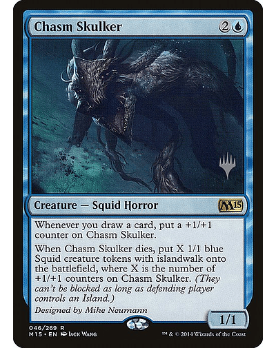 Carta Magic - FOIL Chasm Skulker - Idioma: Español - Edicion: Magic 2015 Promos