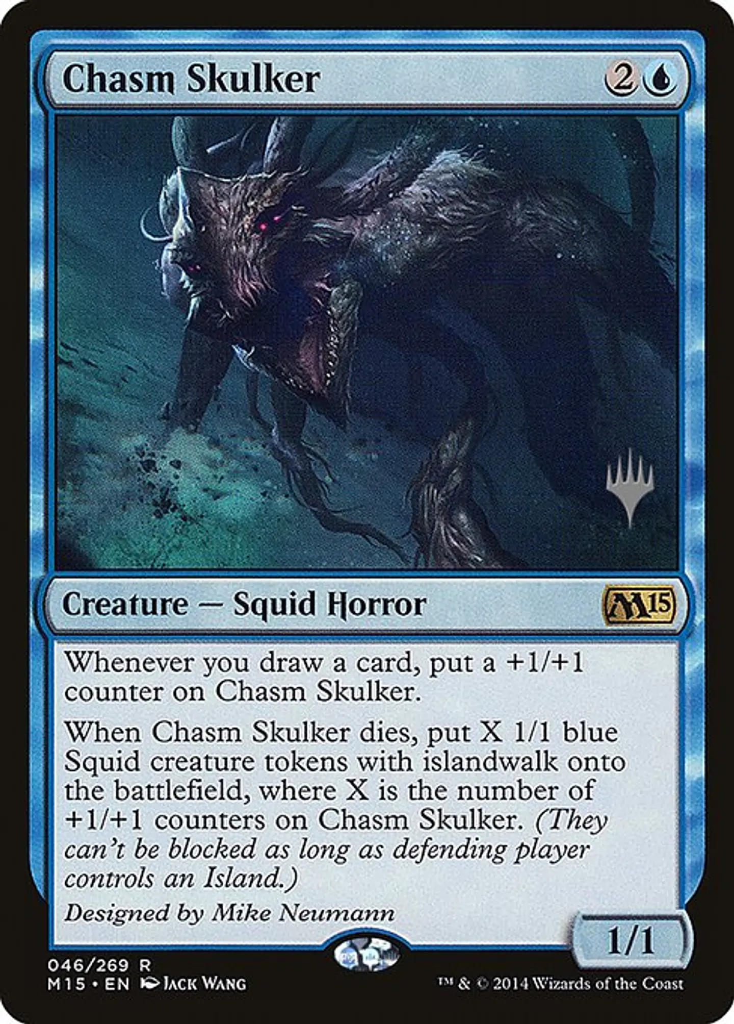 Carta Magic - FOIL Chasm Skulker - Idioma: Español - Edicion: Magic 2015 Promos 1