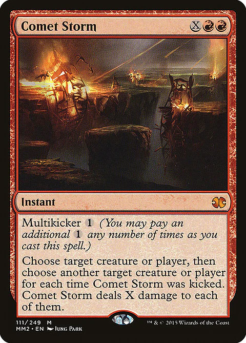 Carta Magic - FOIL Comet Storm - Idioma: Ingles - Edicion: Modern Masters 2015