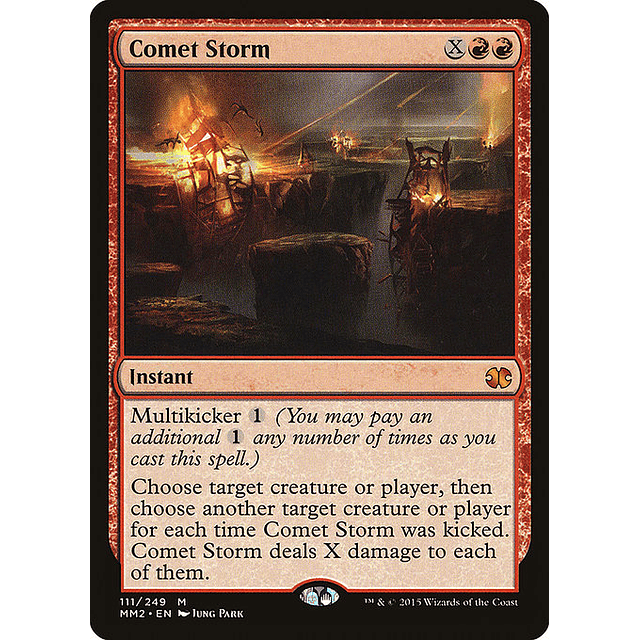 Carta Magic - FOIL Comet Storm - Idioma: Ingles - Edicion: Modern Masters 2015