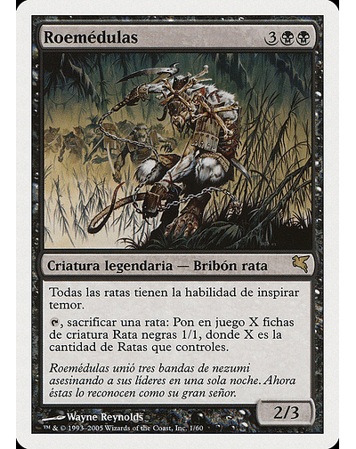 Carta Magic - Marrow-Gnawer - Idioma: Español - Edicion: Salvat 2005