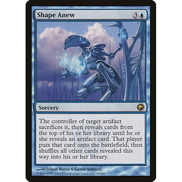 Carta Magic - Shape Anew - Idioma: Español - Edicion: Scars of Mirrodin