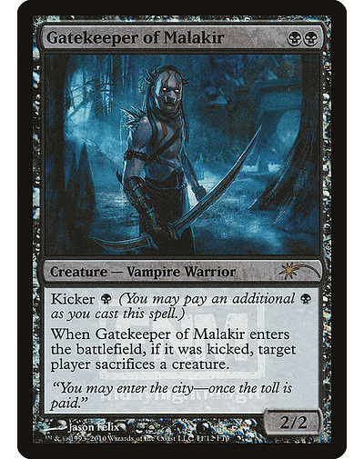 Carta Magic - FOIL Gatekeeper of Malakir - Idioma: Ingles - Edicion: Friday Night Magic 2010