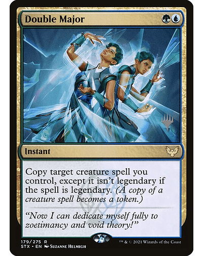 Carta Magic - FOIL Double Major - Idioma: Ingles - Edicion: Strixhaven: School of Mages Promos