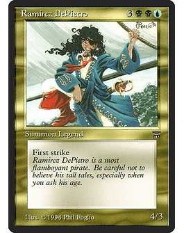 Carta Magic - Ramirez DePietro - Idioma: Ingles - Edicion: Legends
