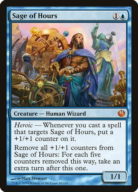 Carta Magic - Sage of Hours - Idioma: Ingles - Edicion: Journey into Nyx