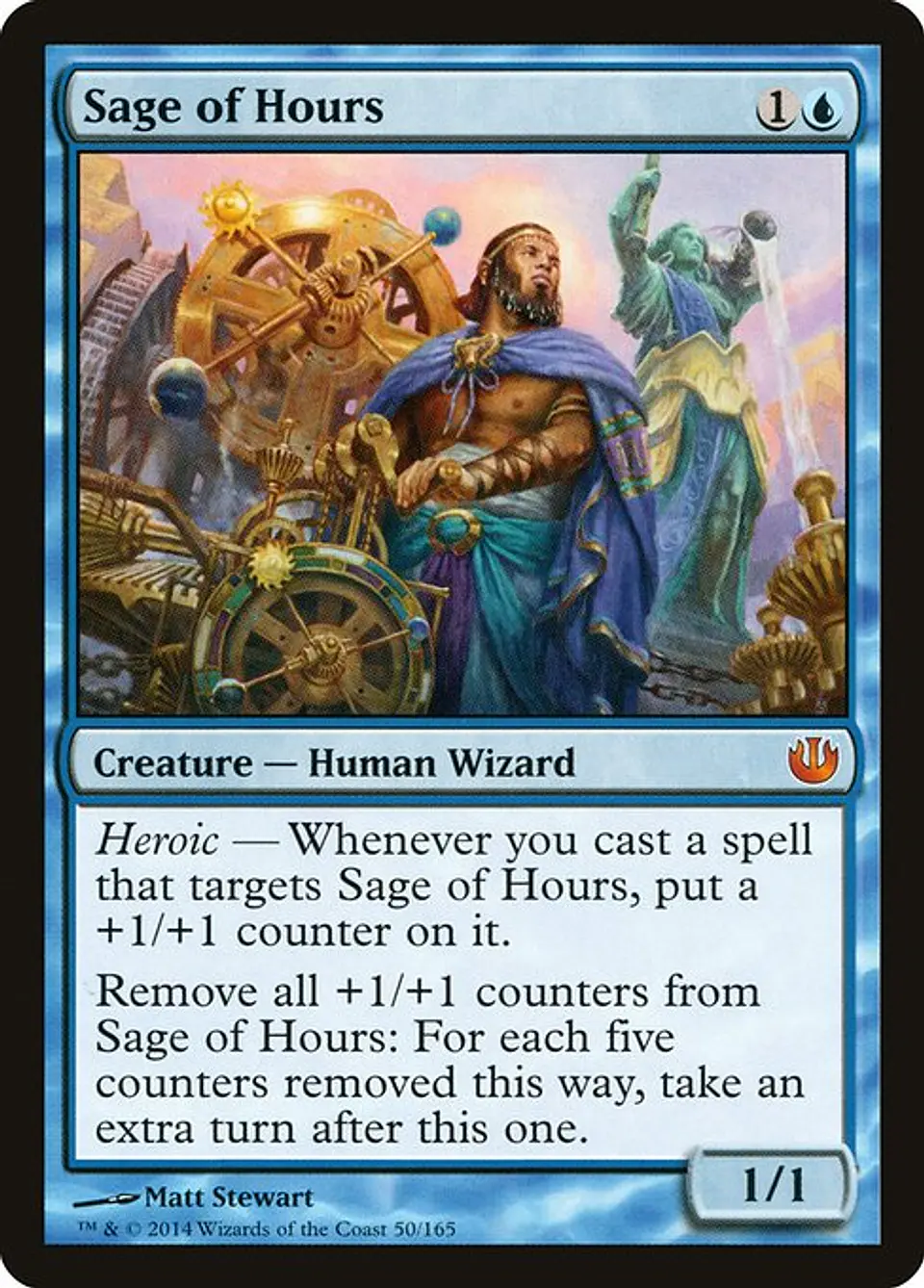 Carta Magic - Sage of Hours - Idioma: Ingles - Edicion: Journey into Nyx 1