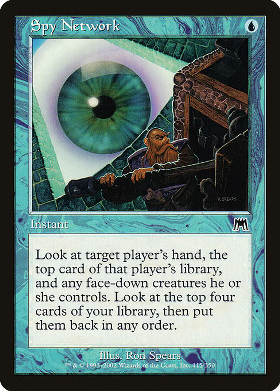 Carta Magic - FOIL Spy Network - Idioma: Ingles - Edicion: Onslaught 1