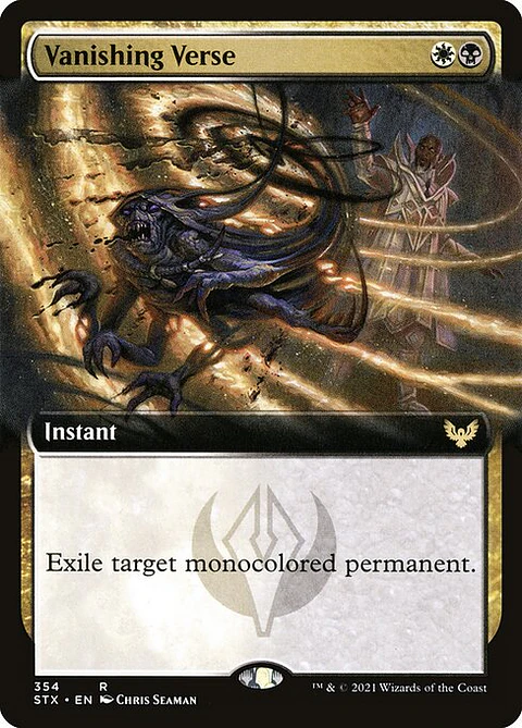 Carta Magic - Vanishing Verse - Idioma: Ingles - Edicion: Strixhaven: School of Mages