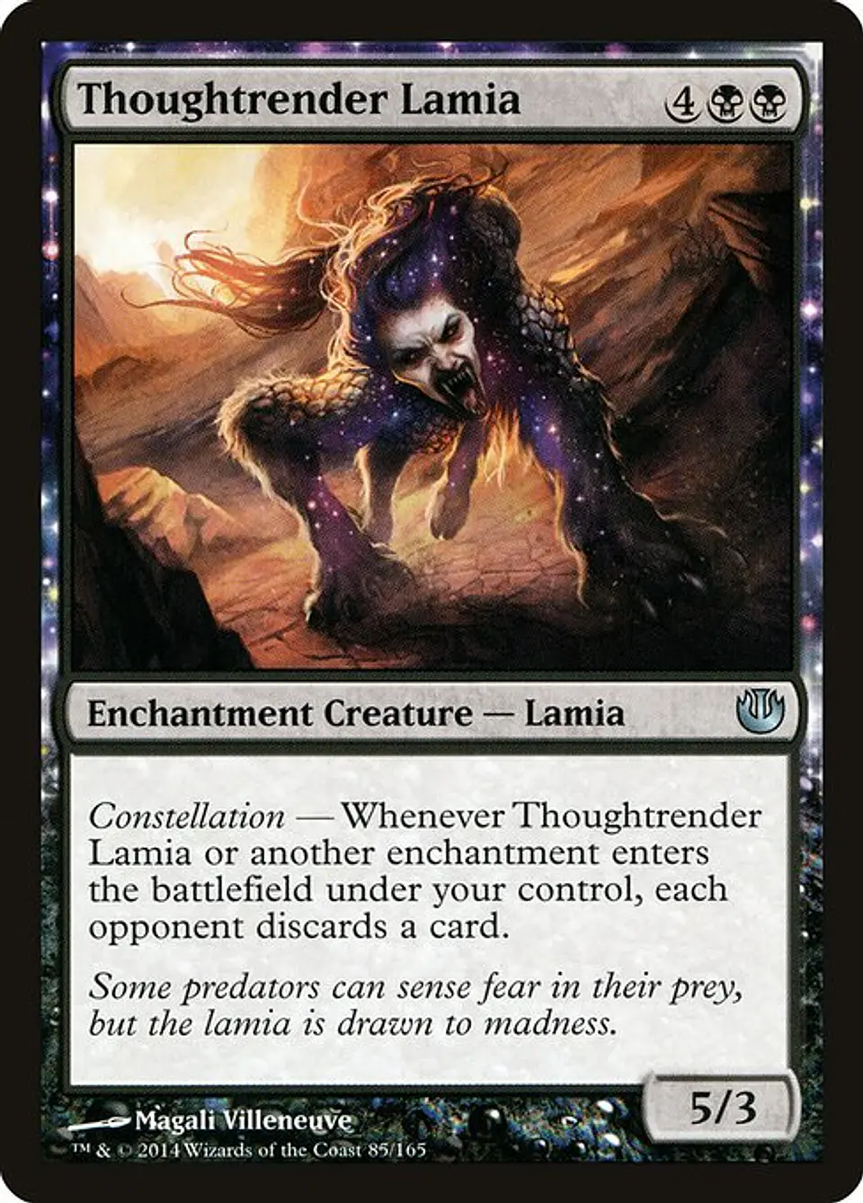 Carta Magic - FOIL Thoughtrender Lamia - Idioma: Español - Edicion: Journey into Nyx 1