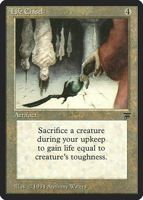 Carta Magic - Life Chisel - Idioma: Ingles - Edicion: Legends