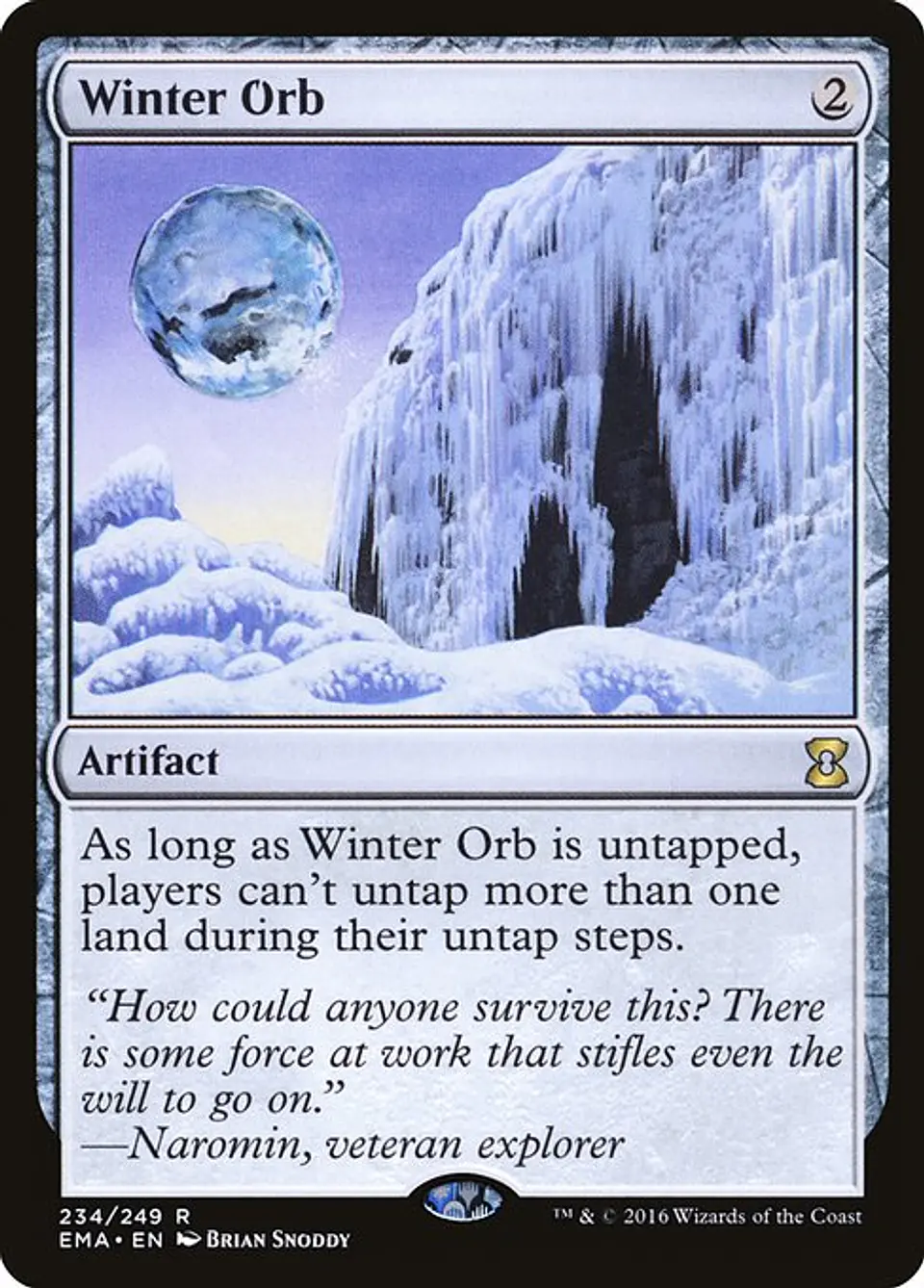 Carta Magic - Winter Orb - Idioma: Ingles - Edicion: Eternal Masters 1