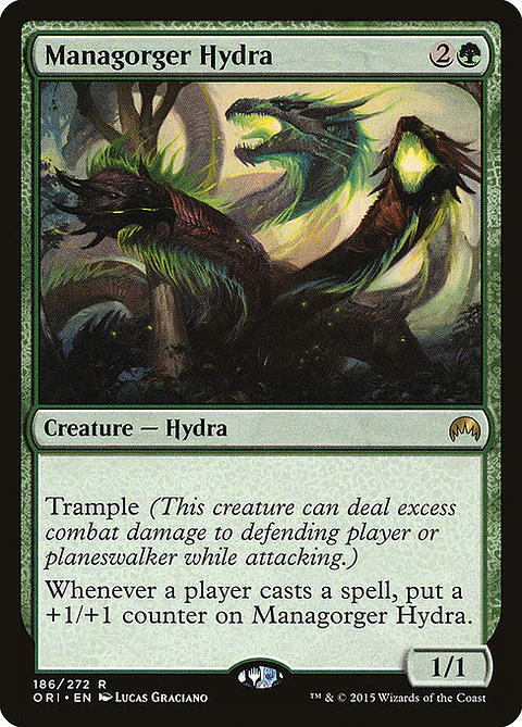 Carta Magic - FOIL Managorger Hydra - Idioma: Español - Edicion: Magic Origins