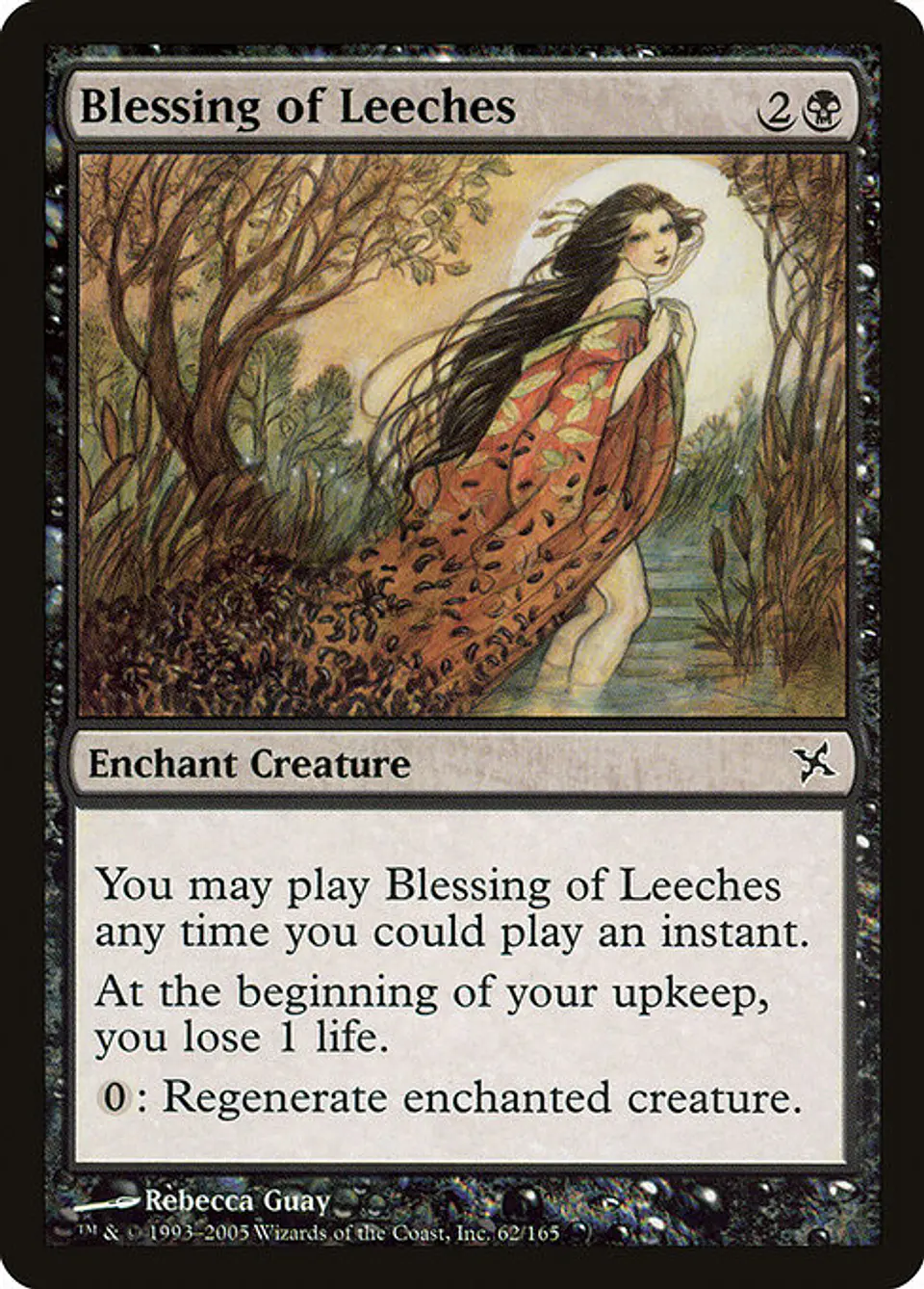 Carta Magic - FOIL Blessing of Leeches - Idioma: Ingles - Edicion: Betrayers of Kamigawa 1